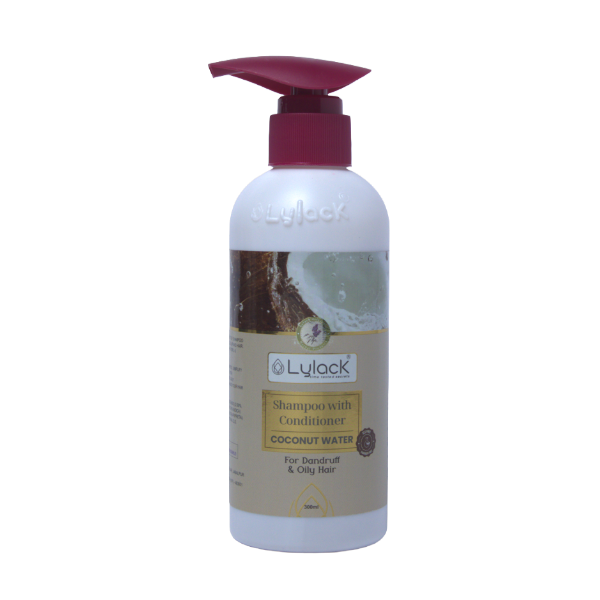 LYLACK SHAMPOO WITH CONDITIONER ( COCONUT WATER ) 300 ML